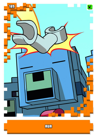 Minecraft Trading Card Collection (German) Series 1 - # 189 Aua