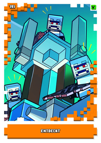 Minecraft Trading Card Collection (German) Series 1 - # 191 Entdeckt