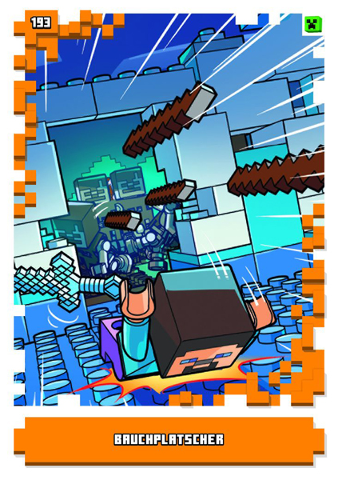 Minecraft Trading Card Collection (German) Series 1 - # 193 Bauchplatscher