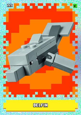 Minecraft Trading Card Collection (German) Series 1 - # 223 Delfin