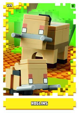 Minecraft Trading Card Collection (German) Series 1 - # 229 Hoglins