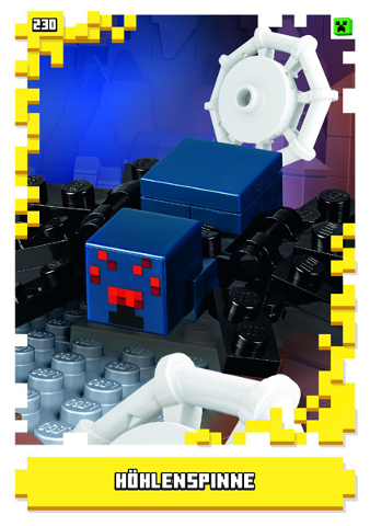 Minecraft Trading Card Collection (German) Series 1 - # 230 Höhlenspinne