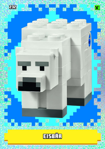 Minecraft Trading Card Collection (German) Series 1 - # 232 Eisbär