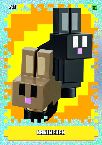 Minecraft Trading Card Collection (German) Series 1 - # 240 Kaninchen
