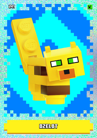 Minecraft Trading Card Collection (German) Series 1 - # 241 Ozelot