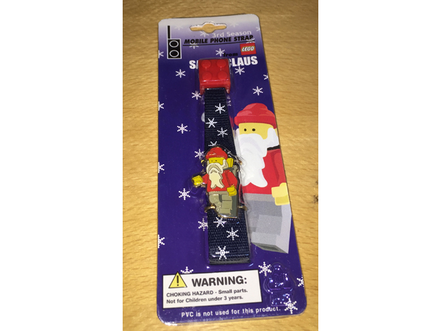 Mobile Phone Accessory, Strap with Santa Claus