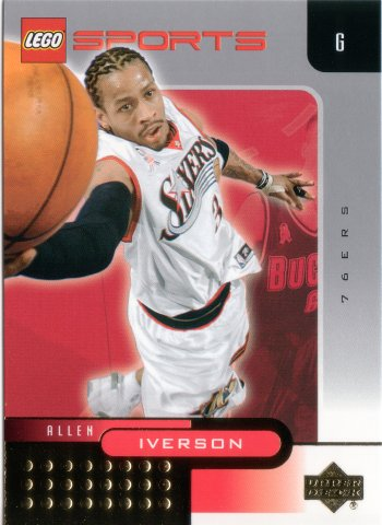 Allen Iverson, Philadelphia 76ers #3 (Gold Leaf)