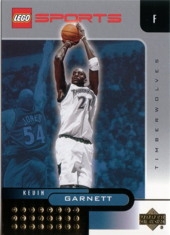 Kevin Garnett, Minnesota Timberwolves #21 (Gold Leaf)