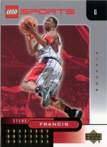 Steve Francis, Houston Rockets #3 (Gold Leaf)