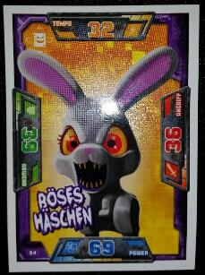 NEXO KNIGHTS Trading Card Game (German) Series 1 - # 84 Böses Häschen