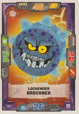 NEXO KNIGHTS Trading Card Game (German) Series 2 - # 67 Lachender Brockner