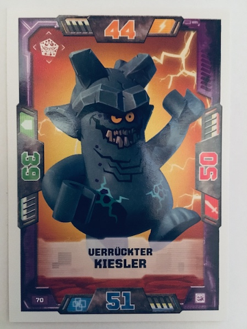 NEXO KNIGHTS Trading Card Game (German) Series 2 - # 70 Verrückter Kiesler