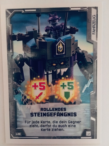 NEXO KNIGHTS Trading Card Game (German) Series 2 - #148 Rollendes Steingefängnis
