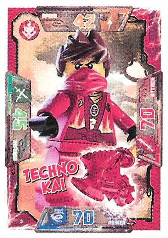 NINJAGO Trading Card Game (English) Series 1 - # 3 Techno Kai