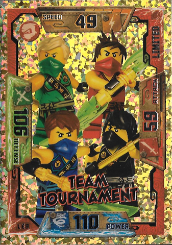 NINJAGO Trading Card Game (English) Series 1 - # LE9 Team Tournament Limited Edition