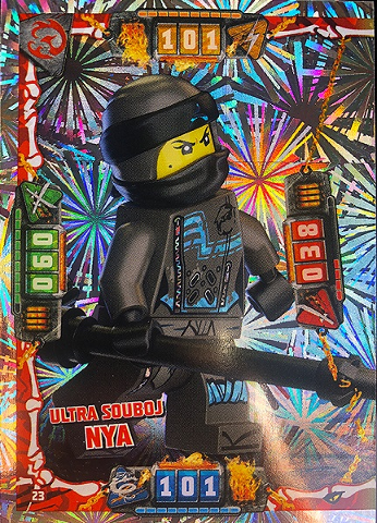 NINJAGO Trading Card Game (Czech) Series 2 - # 23 Ultra souboj Nya