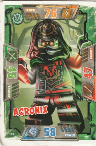 NINJAGO Trading Card Game (German) Series 2 - # 51 Acronix