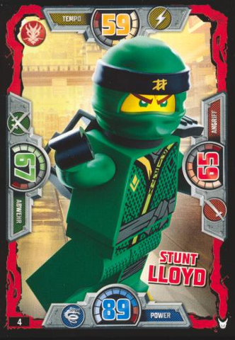 NINJAGO Trading Card Game (German) Series 3 - # 4 Stunt Lloyd