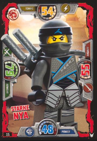 NINJAGO Trading Card Game (German) Series 3 - # 15 Starke Nya