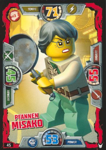 NINJAGO Trading Card Game (German) Series 3 - # 45 Pfannen Misako