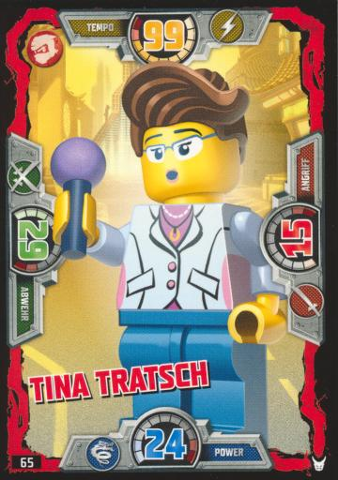 NINJAGO Trading Card Game (German) Series 3 - # 65 Tina Tratsch
