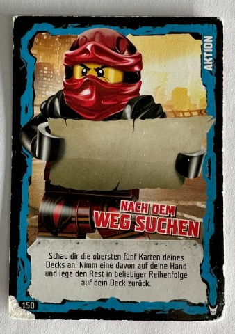 NINJAGO Trading Card Game (German) Series 3 - # 150 Nach Dem Weg Suchen