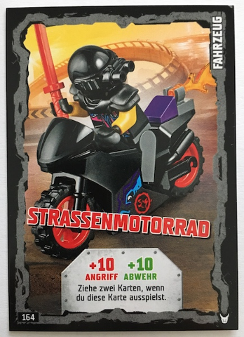 NINJAGO Trading Card Game (German) Series 3 - # 164 Strassenmotorrad