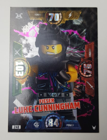 NINJAGO Trading Card Game (German) Series 3 - # 248 Fieser Luke Cunningham