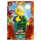 NINJAGO Trading Card Game (French) Series 3 - # 1 Lloyd dans le Désert