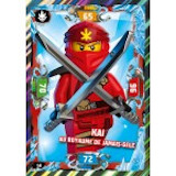 NINJAGO Trading Card Game (French) Series 3 - # 14 Kai au Royaume du Jamais-Gelé