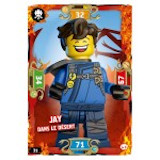 NINJAGO Trading Card Game (French) Series 3 - # 31 Jay dans le Désert
