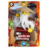 NINJAGO Trading Card Game (French) Series 3 - # 37 Maître Wu Détendu