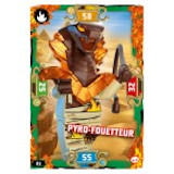 NINJAGO Trading Card Game (French) Series 3 - # 81 Pyro-Fouetteur