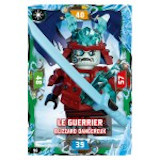 NINJAGO Trading Card Game (French) Series 3 - # 96 Le Guerrier Blizzard Dangereux