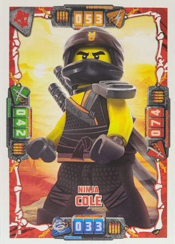 NINJAGO Trading Card Game (German) Series 4 - # 8 Ninja Cole