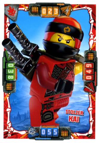 NINJAGO Trading Card Game (German) Series 4 - # 15 Stolzer Kai