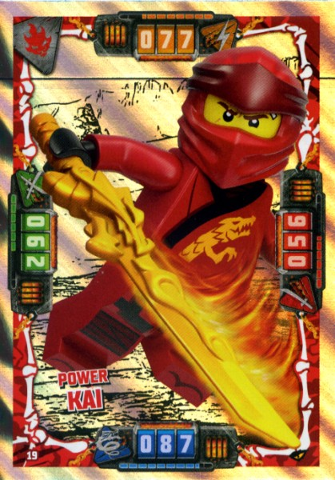 NINJAGO Trading Card Game (German) Series 4 - # 19 Power Kai