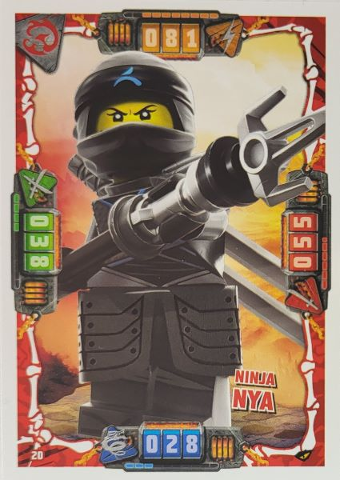 NINJAGO Trading Card Game (German) Series 4 - # 20 Ninja Nya