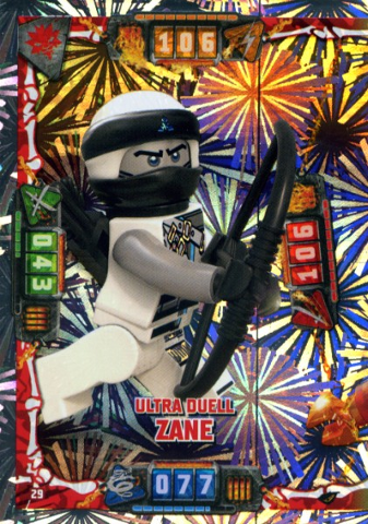NINJAGO Trading Card Game (German) Series 4 - # 29 Ultra Duell Zane