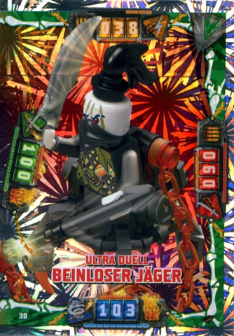 NINJAGO Trading Card Game (German) Series 4 - # 30 Ultra Duell Beinloser Jäger