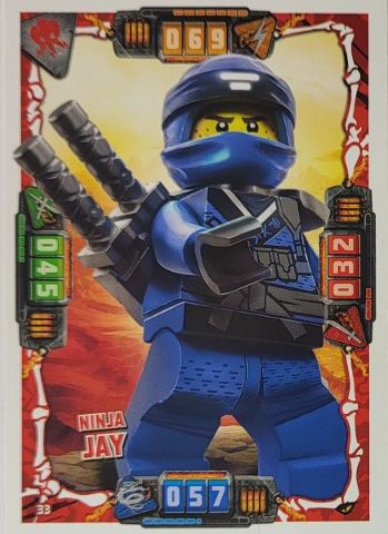 NINJAGO Trading Card Game (German) Series 4 - # 33 Ninja Jay