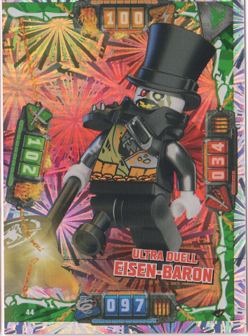 NINJAGO Trading Card Game (German) Series 4 - # 44 Ultra Duell Eisen-Baron