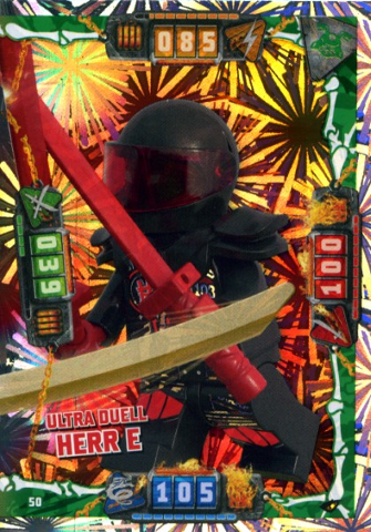 NINJAGO Trading Card Game (German) Series 4 - # 50 Ultra Duell Herr E