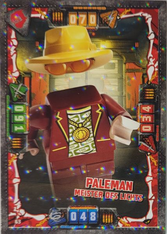 NINJAGO Trading Card Game (German) Series 4 - # 63 Paleman Meister des Lichts
