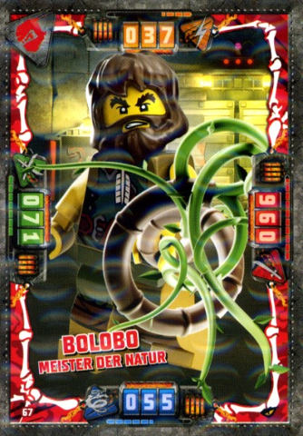 NINJAGO Trading Card Game (German) Series 4 - # 67 Bolobo Meister der Natur