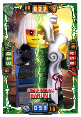 NINJAGO Trading Card Game (German) Series 4 - # 77 Hinterhältige Harumi