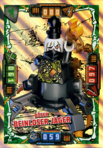 NINJAGO Trading Card Game (German) Series 4 - # 94 Böser Beinloser Jäger
