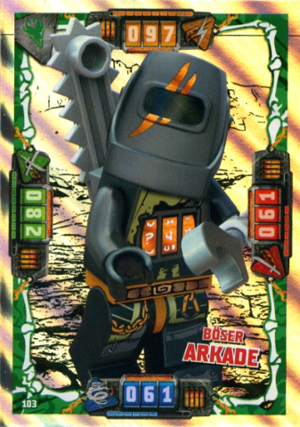 NINJAGO Trading Card Game (German) Series 4 - # 103 Böser Arkade