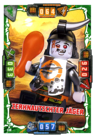 NINJAGO Trading Card Game (German) Series 4 - # 110 Zerknautschter Jäger