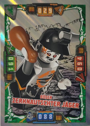 NINJAGO Trading Card Game (German) Series 4 - # 112 Böser Zerknautschter Jäger